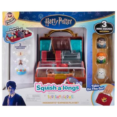 Imagem de Playset Expresso de Hogwarts + Mini Bonecos - Squish A Longs