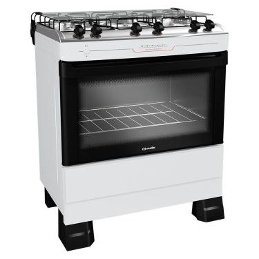 Imagem de Fogão Mueller MFI5BF 5 Bocas Automático Mesa Inox Forno Total Clean