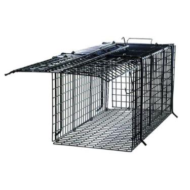 Imagem de Ratoeira Gaiola Armadilha Média Pega Rato com Mola - Pestshop