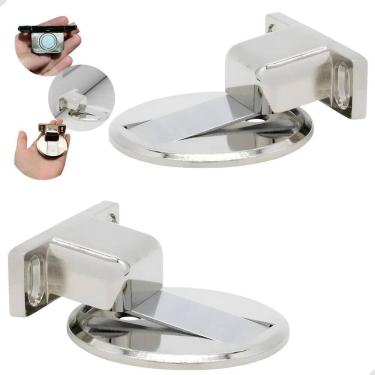 Imagem de 2X Kit 2 Prendedor De Porta Com Imã Fixador De Porta Magnéti