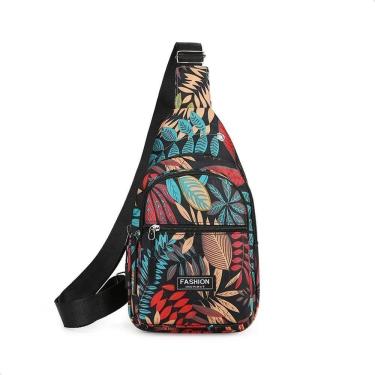 Imagem de Mochila Pequena Feminina Transversal De Ombro Estampada