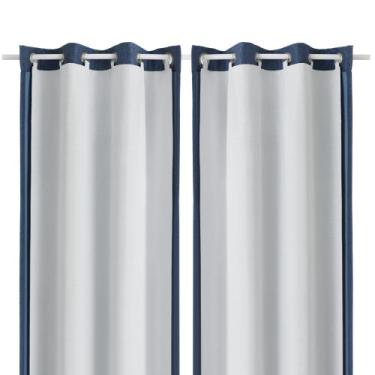 Imagem de Forro de cortina Blackout OWENIE branco acinzentado 100% Blackout