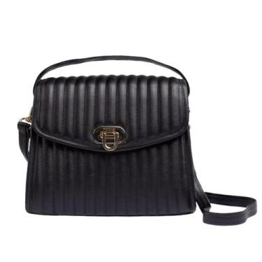 Imagem de Bolsa Pequena Modare Prática Moderna e Estilosa Feminina Preta, Preto,