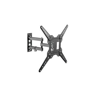 Imagem de Suporte Biarticulado de Parede Vinik, para TVs de 23" a 55", com Inclinação, Preto - STA-2355