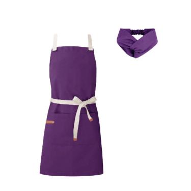 Imagem de Avental e Faixa Cozinha Roxo Açai Bar Sorveteria Bistro