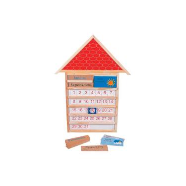 Imagem de Brinquedos Educativos - Casinha Calendário 805 X 610 X 20mm