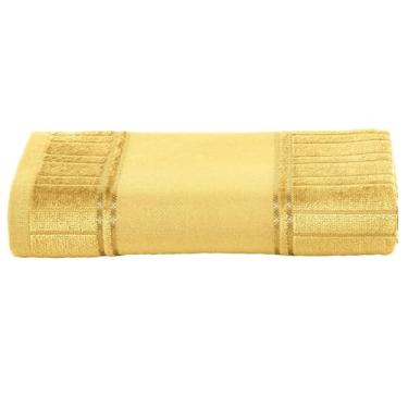 Imagem de Dohler S.A. TOALHA LAVABO VELOUR ARTESANALLE LISO 30CM X 45CM, amarelo