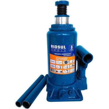 Imagem de Macaco Hidráulico Tipo Garrafa para 8 Toneladas com Fuso de Regulagem 