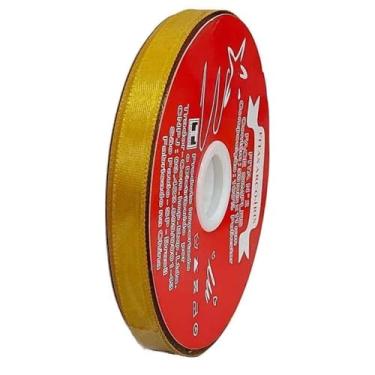 Imagem de Fita de Cetim Trader 15mm N°3 com 50 Metros [COR: COR 121 MOSTARDA - TAMANHO: 50 METROS]