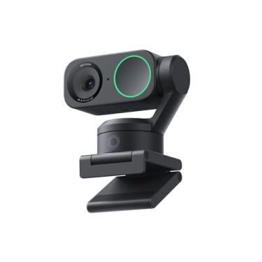 Imagem de Insta360 Link 2 - Webcam PTZ 4K para PC/Mac, sensor de 1/5.1 cm, rastreamento de IA, HDR, microfone com cancelamento de ruído AI, controle de gestos para streaming, chamadas de vídeo, jogos, funciona