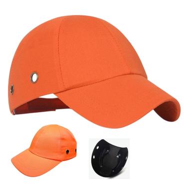 Imagem de Bone com Capacete Segurança EPI Obra Construçao Trabalho Reparo Conserto Oficina Casquete Proteçao Resistente Eficiente