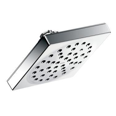 Imagem de Moen Chuveiro com função única de 90 graus, 15 cm, com tecnologia de imersão a uma taxa de fluxo de 2,5 GPM, cromado