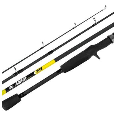 Imagem de Vara Molinete Albatroz New Agata 2 Partes - Gold - 1,80m