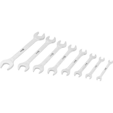 Imagem de Jogo Chave Fixa 6-22mm Aço Carbono Com 8 Peças Estojo Plásti - Nove54