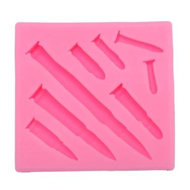 Imagem de Moldagem de bala de silicone de qualidade alimentar segura brinquedo bonito para meninos fondant decoração de bolo de chocolate moldagem segura para máquina de lavar louça para