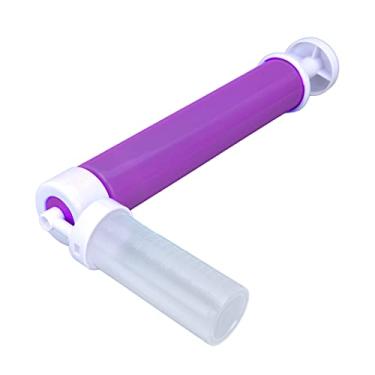 Imagem de YOUTHINK Aerógrafo Manual, Espanador de Bolo de Plástico Com Spray Fino para Fácil Decoração de Bolo, Perfeito para Cozimento DIY e Sobremesas Artesanais (Roxo)