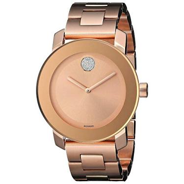 Imagem de Relógio feminino Movado com mostrador em ouro rosa - 3600086