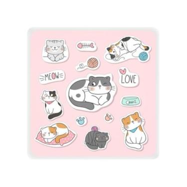 Imagem de Luminária Box Slim Cat Cut Love USB – Iluminação Suave com Estilo Gatinho