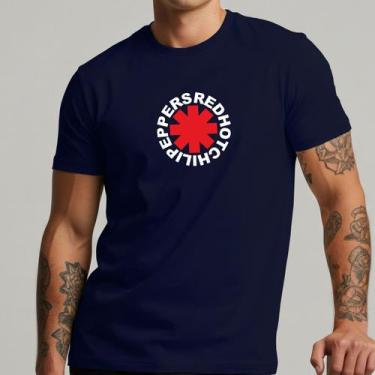 Imagem de Camiseta Banda Red Hot Chili Peppers Masculina Rock Tshirt Estilosa Al