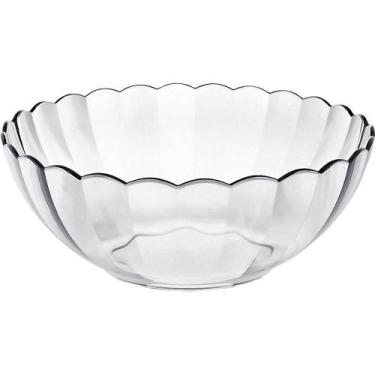 Imagem de Tigela Saladeira Bowl Vidro 3L Bella Marinex - Nadir Figueiredo