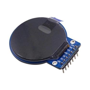 Imagem de 1.28 polegadas 7PIN 8PIN SPI TFT LCD Módulo Colorido Tela Redonda Adap