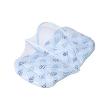 Imagem de Berço Portátil Ninho redutor Com Mosquiteiro Preço De Atacado, enxoval, bebê(balão azul BB)
