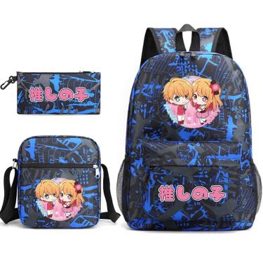 Imagem de Conjunto de mochilas Oshis No Ko Aquamarines Mems Cyos Cartoon Kids