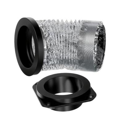 Imagem de Cryfokt Mangueira de Ventilação do Secador, Mangueira de Folha de Alumínio, Aço Inoxidável, Flexível, Resistente, Duto de Exaustão, Folha Isolada, Canalização Interna e Externa