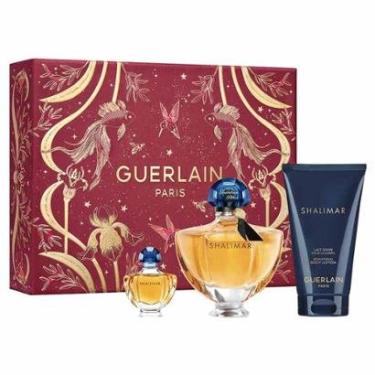 Imagem de Cofrret Guerlain Shalimar Natal Kit - Perfume EDP + Loção Corporal + Miniatura Kit-Feminino
