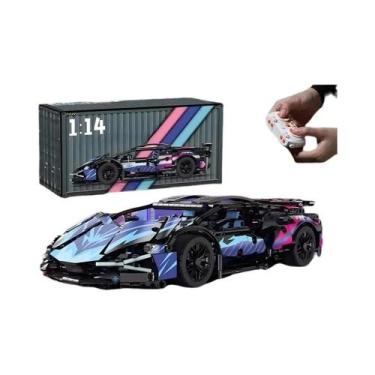 Imagem de Brinquedo De Montagem De Blocos De Construção Em Escala 1:14 Para Meni