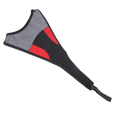 Imagem de Luqeeg Denim Mountain Bike Frame Protetor de Suor para Treinamento de Ciclismo de Longa Duração, Capa Absorvente de Suor de Bicicleta para Bicicletas Fixas Internas de Montanha e Estrada, Material