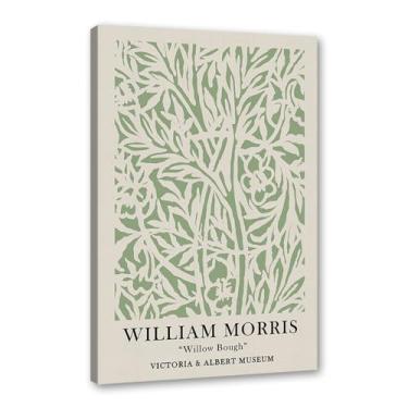 Imagem de Arte de parede verde sálvia Matisse William Morris Bauhaus Impressão floral abstrata Mercado de Flores Cartaz Picasso Estética Decoração de Parede para Sala de Estar (SKU3,27.9x35.6 cm = (28x35cm