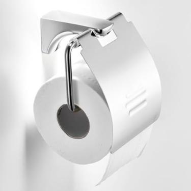 Imagem de Porta Papel Higienico，AçO InoxidáVel，Ouro, Prata, Preto，Resistente, DuráVel e FáCil de Limpar，os Designs Modernos Adaptam-Se A Todos os Tipos de Casas de Banho(MODELO A PRATA)