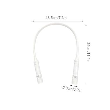 Imagem de Lanterna de Pescoço | Mangueira Magnética Recarregável Ajustável - Luz de Leitura para Livros,Para Acampar Caminhadas Corrida Noturna Ciclismo Reparos Domésticos