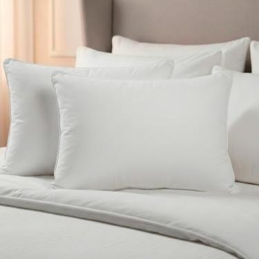 Imagem de TRAVESSEIRO FIBRA SILICONIZADA LEVÈZ - CETIM 600 FIOS 50X70