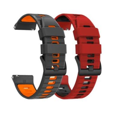 Imagem de Pulseira De Silicone De 20 22mm Para Amazfit GTR 3 4 pro GTR 2 2e 47mm