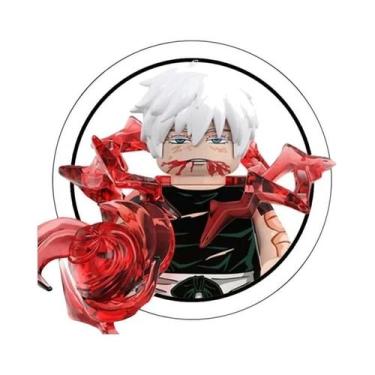 Imagem de Blocos De Montar Jujutsu Kaisen Mini Figuras De Ação Itadori Yuji Gojo