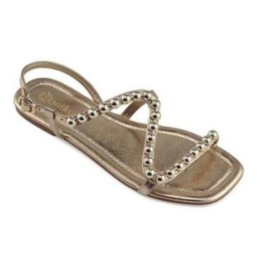 Imagem de Sandália Santinelli Rasteira - Feminino-Feminino