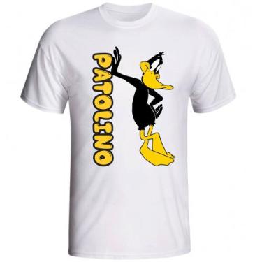 Imagem de Camiseta  Patolino fornecedor M&M Presentes Personalizados, Branco, M