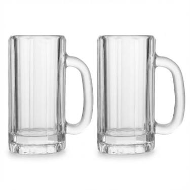 Imagem de Caneca Beer Master, Caneca de Cerveja de Vidro 500ml 2pcs  Ruvolo