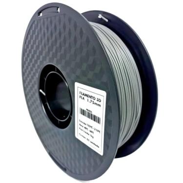 Imagem de Filamento 3D PLA Prata 1.75mm 1kg Masterprint