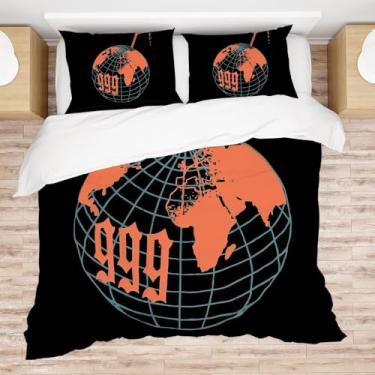 Imagem de Allenjoy Conjunto de edredom solteiro, música, prodígio, temática de rapper, decoração de quarto com 1 fronha SC00224-005