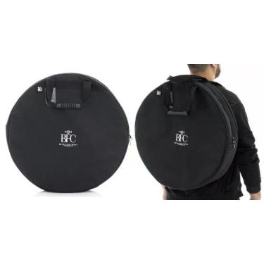 Imagem de Bag de Pratos BFC Brazilian Finest Cymbals Via Black Nylon 22 com alça