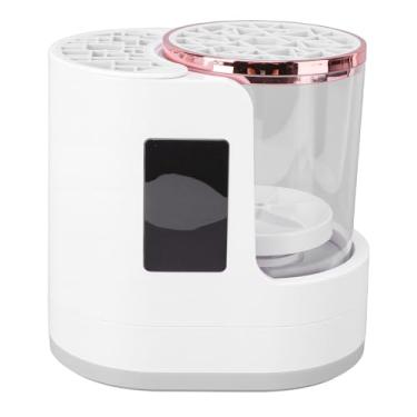 Imagem de Asixxsix Limpador de Pincéis de Maquiagem, Limpador Automático Elétrico Portátil Com Função de Secagem, Máquina de Limpeza de Pincéis de Maquiagem para de Todos Os Tamanhos