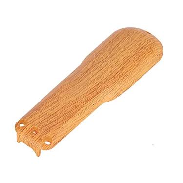 Imagem de Luqeeg Cortador de Cabelo Elétrico Capa Protetora Elegante para Máquina de Cortar Cabelo Walsh para Salão de Beleza, Barbearias, Material para Pc, Adequado para Parede 8504 (Cor de grão de madeira galvanizada)