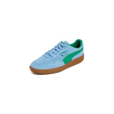 Imagem de PUMA Tênis feminino cromado Palermo, Team Light Blue/Sport Green) Gum, 38