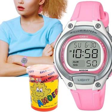 Imagem de Relógio de Pulso Casio Infantil Digital Alarme Luz Led Quartz Esportiv