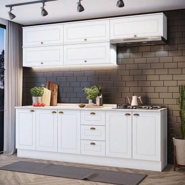 Imagem de Cozinha Compacta 08 Peças Amy Casa 812 Branco