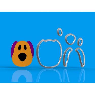 Imagem de Cortador Pocoyo -Loula Modular Tamanho 5 Cm