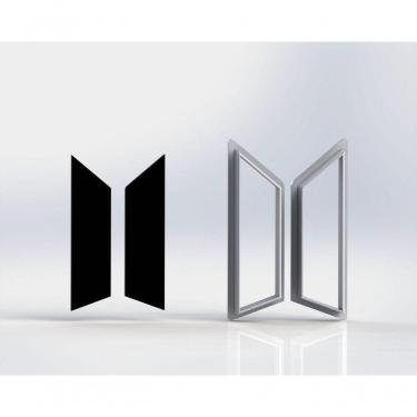 Imagem de Cortador Bts Logo Mod 2 Tamanho 5 Cm